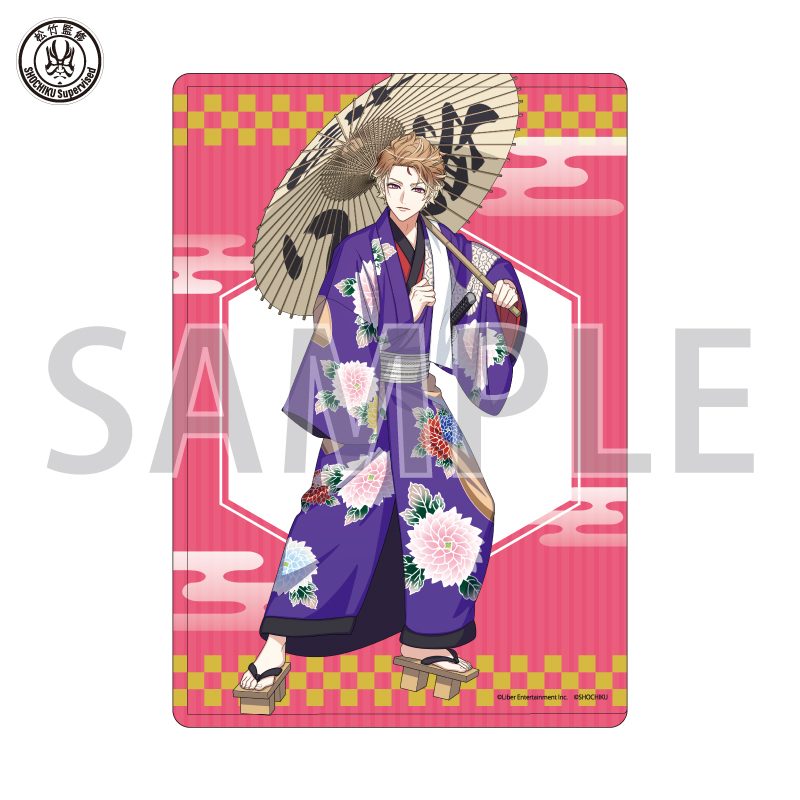 キャラクリアケース A3!×歌舞伎 01 茅ヶ崎至(描き下ろしイラスト) (Chara Clear Case "A3!" x Kabuki 01 Chigasaki Itaru (Original Illustration))