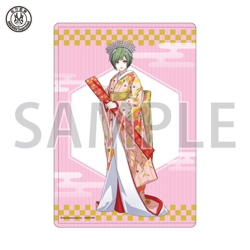 キャラクリアケース A3!×歌舞伎 02 瑠璃川幸(描き下ろしイラスト) (Chara Clear Case "A3!" x Kabuki 02 Rurikawa Yuki (Original Illustration))
