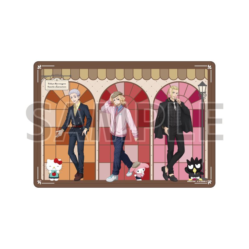 キャラクリアケース 東京リベンジャーズ×サンリオキャラクターズ 03 Bパターン(コラボイラスト) (Chara Clear Case "Tokyo Revengers" x Sanrio Characters 03 B Pattern (Collaboration Illustration))