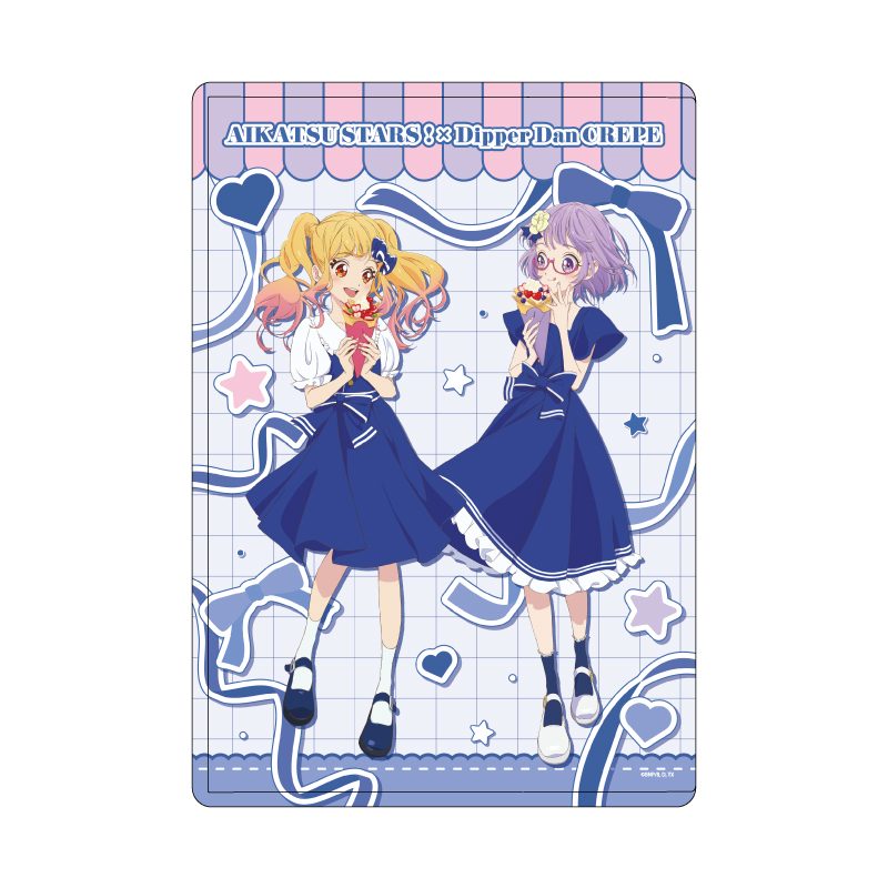 キャラクリアケース アイカツスターズ! 03 ゆめ&小春(描き下ろしイラスト) (Chara Clear Case "Aikatsu Stars!" 03 Yume & Koharu (Original Illustration))