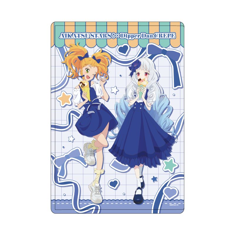 キャラクリアケース アイカツスターズ! 04 ゆず&リリィ(描き下ろしイラスト) (Chara Clear Case "Aikatsu Stars!" 04 Yuzu & Lily (Original Illustration))