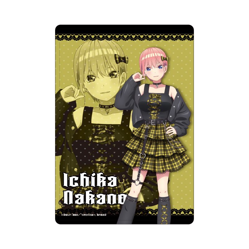 キャラクリアケース 五等分の花嫁* 01 一花 甘辛ロックVer.(描き下ろしイラスト) (Chara Clear Case "The Quintessential Quintuplets Specials 2" 01 Ichika Sweet and Spicy Rock Ver. (Original Illustration))