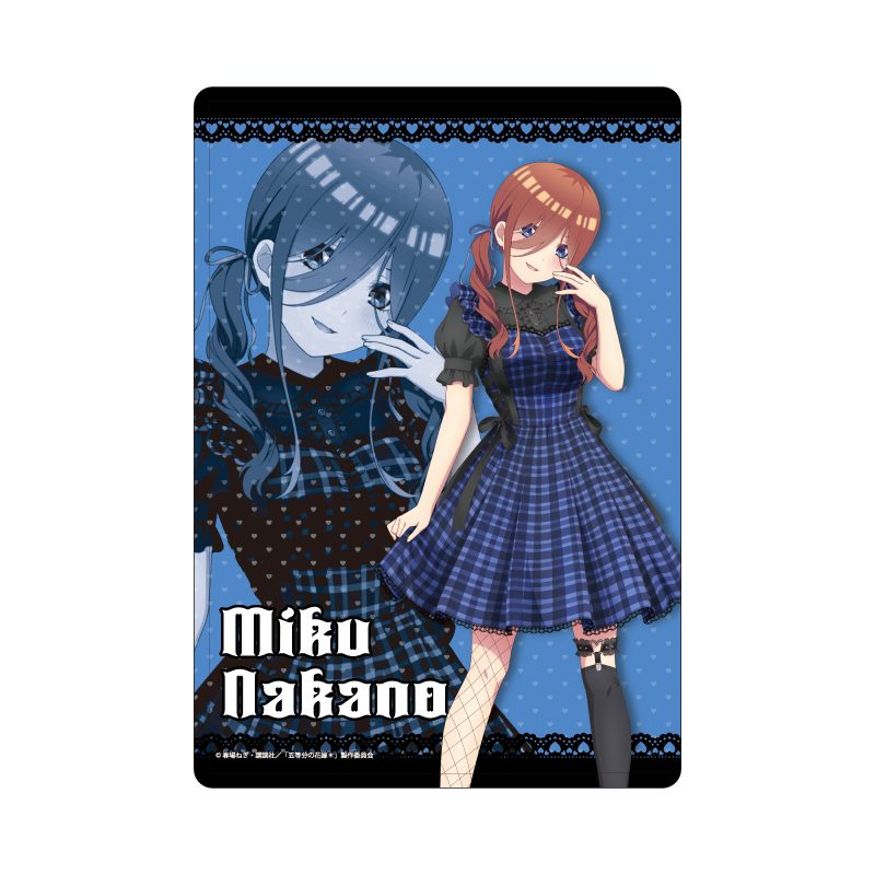 キャラクリアケース 五等分の花嫁* 03 三玖 甘辛ロックVer.(描き下ろしイラスト) (Chara Clear Case "The Quintessential Quintuplets Specials 2" 03 Miku Sweet and Spicy Rock Ver. (Original Illustration))