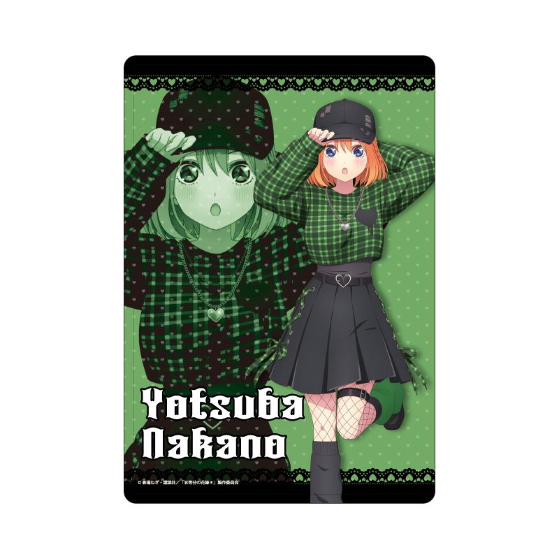 キャラクリアケース 五等分の花嫁* 04 四葉 甘辛ロックVer.(描き下ろしイラスト) (Chara Clear Case "The Quintessential Quintuplets Specials 2" 04 Yotsuba Sweet and Spicy Rock Ver. (Original Illustration))