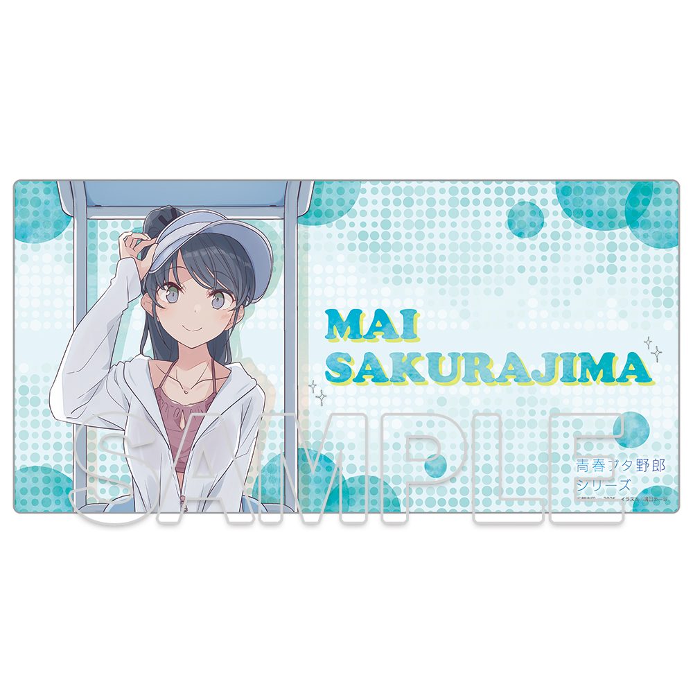 青春ブタ野郎はビーチクイーンの夢を見ない+ デスクマット 桜島麻衣 ("Seishun Buta Yaro wa Beach Queen no Yume wo Minai+" Desk Mat Sakurajima Mai)