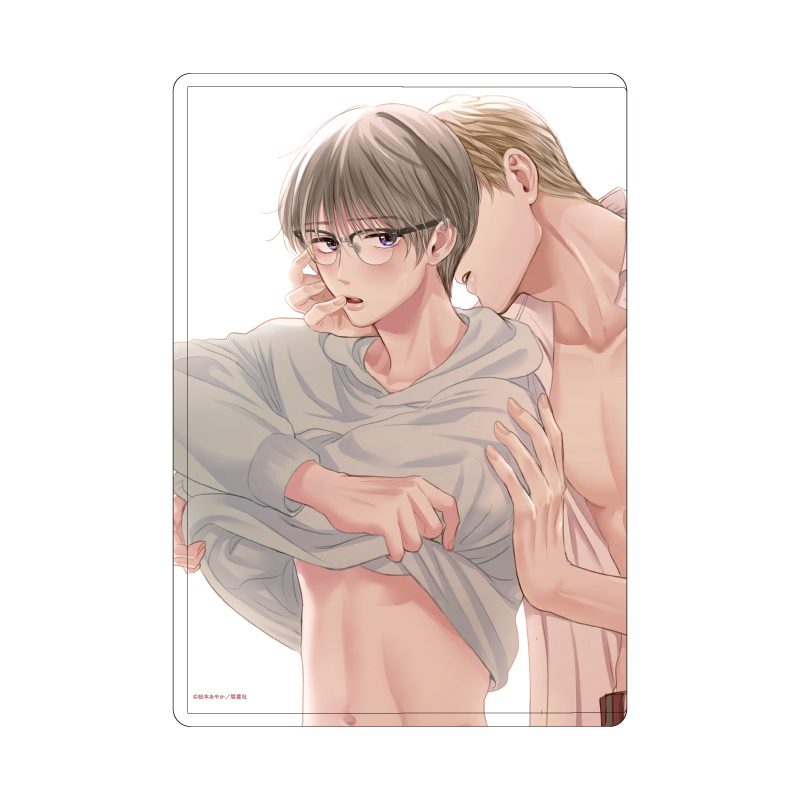 キャラクリアケース やたらやらしい深見くん 02 集合デザインB(公式イラスト) (Chara Clear Case "Unexpectedly Naughty Fukami" 02 Group Design B (Official Illustration))