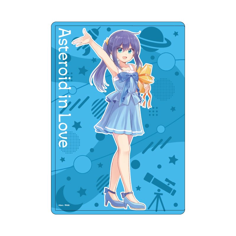 キャラクリアケース 恋する小惑星 02 真中あお(描き下ろしイラスト) (Chara Clear Case "Asteroid in Love" 02 Manaka Ao (Original Illustration))