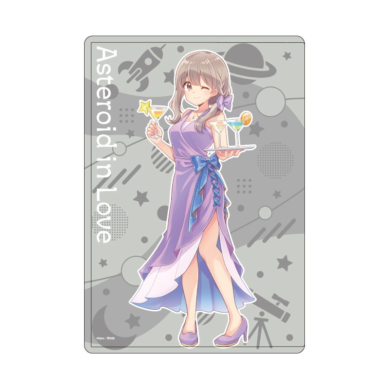 キャラクリアケース 恋する小惑星 05 森野真理(描き下ろしイラスト) (Chara Clear Case "Asteroid in Love" 05 Morino Mari (Original Illustration))