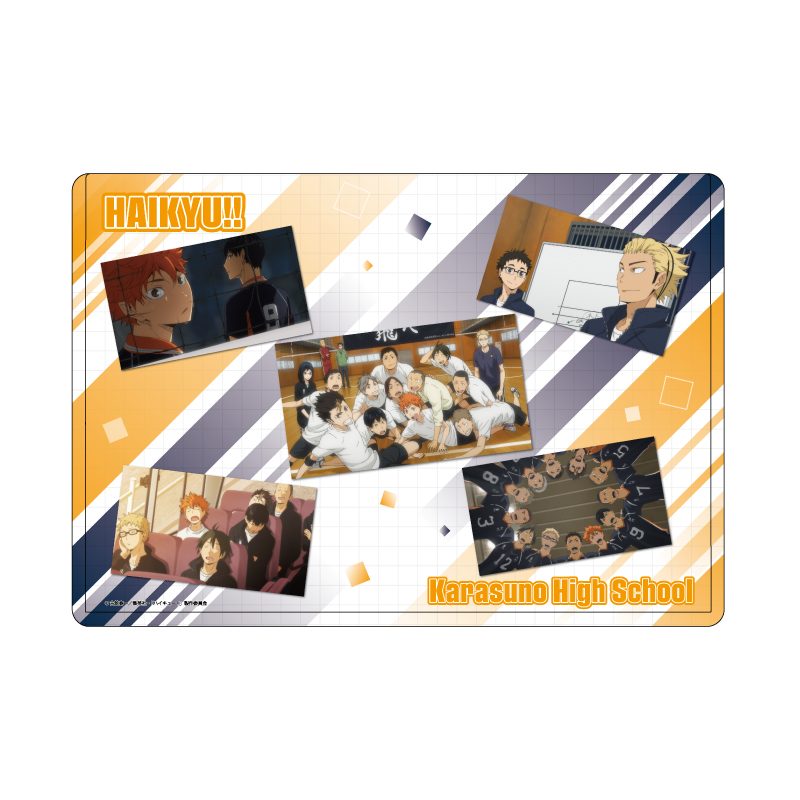 キャラクリアケース ハイキュー!! 07 烏野高校(場面写) (Chara Clear Case "Haikyu!!" 07 Karasuno High School (Scenes))