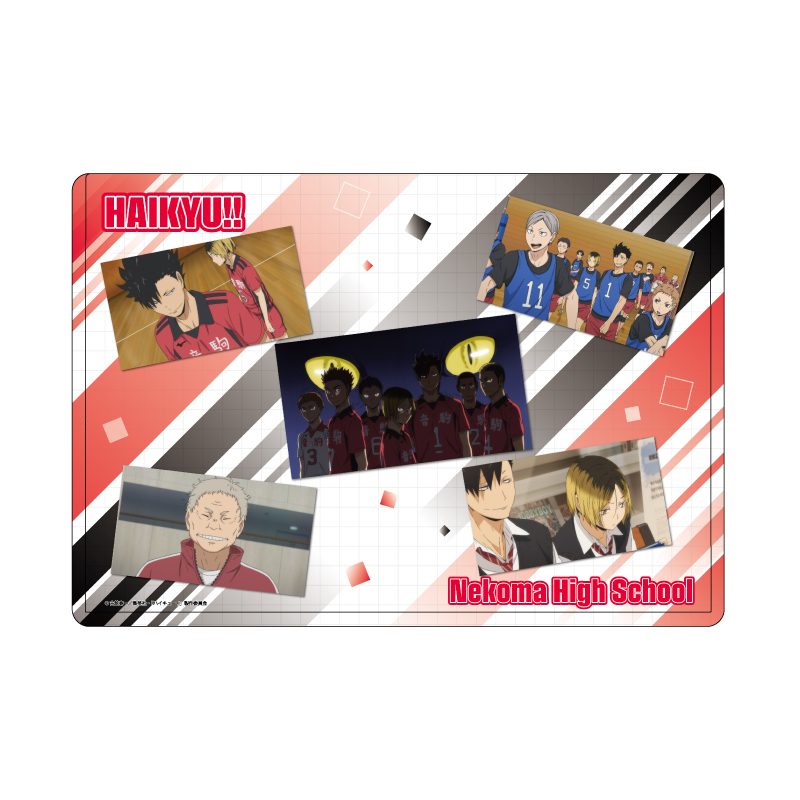 キャラクリアケース ハイキュー!! 09 音駒高校(場面写) (Chara Clear Case "Haikyu!!" 09 Nekoma High School (Scenes))