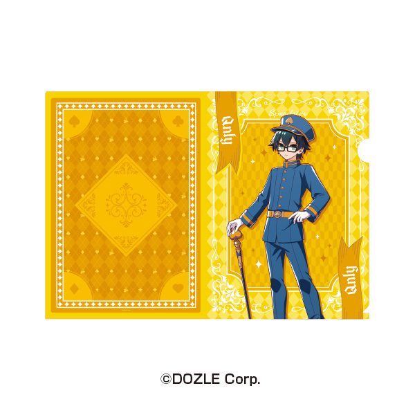 ドズル社 クリアファイル 3 おんりー (DOZLE Corp. Clear File 3 Qnly)