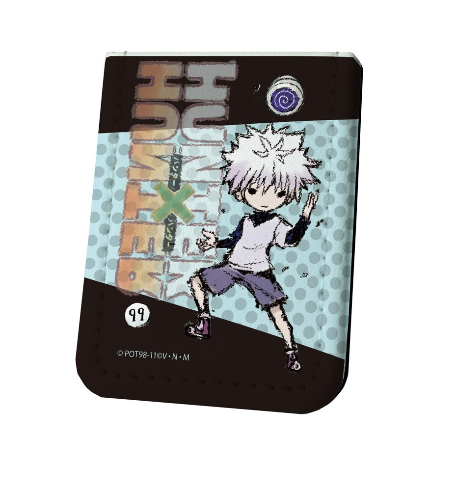 レザーフセンブック HUNTER×HUNTER 02 キルア(グラフアートデザイン) (Leather Sticky Book "Hunter x Hunter" 02 Killua (Graff Art Design))