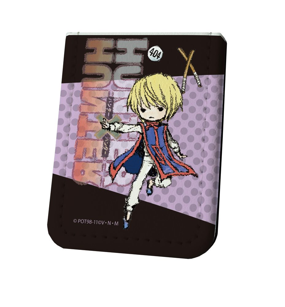 レザーフセンブック HUNTER×HUNTER 04 クラピカ(グラフアートデザイン) (Leather Sticky Book "Hunter x Hunter" 04 Curarpikt (Graff Art Design))