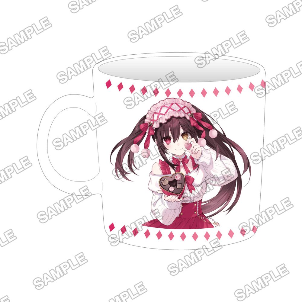 デート・ア・ライブ 狂三バレンタイン2026 描き下ろしマグカップ ("Date A Live" Kurumi Valentine 2026 Original Illustration Mug)