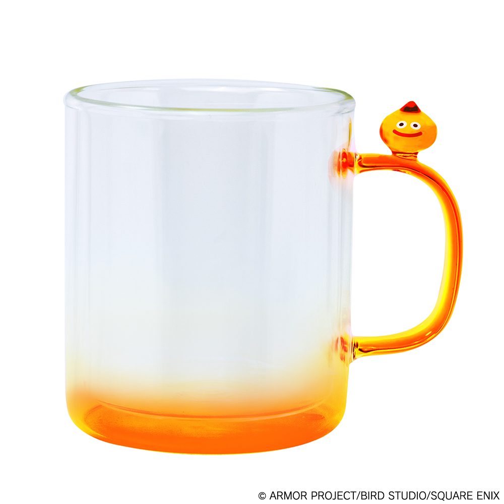 ドラゴンクエスト スマイルスライム ガラスのマグカップ スライムベス ("Dragon Quest" Smile Slime Glass Mug She-slime)