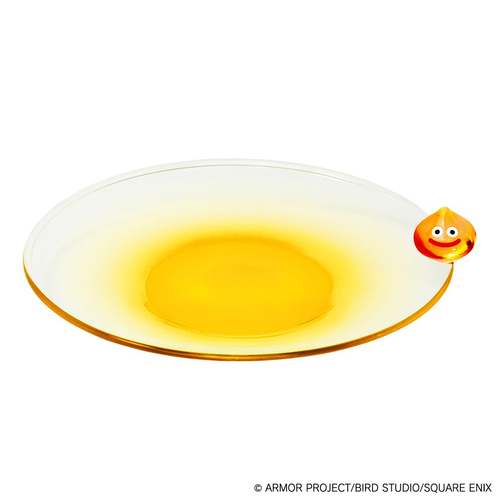 ドラゴンクエスト スマイルスライム ガラスの小皿 スライムベス ("Dragon Quest" Smile Slime Glass Small Plate She-slime)