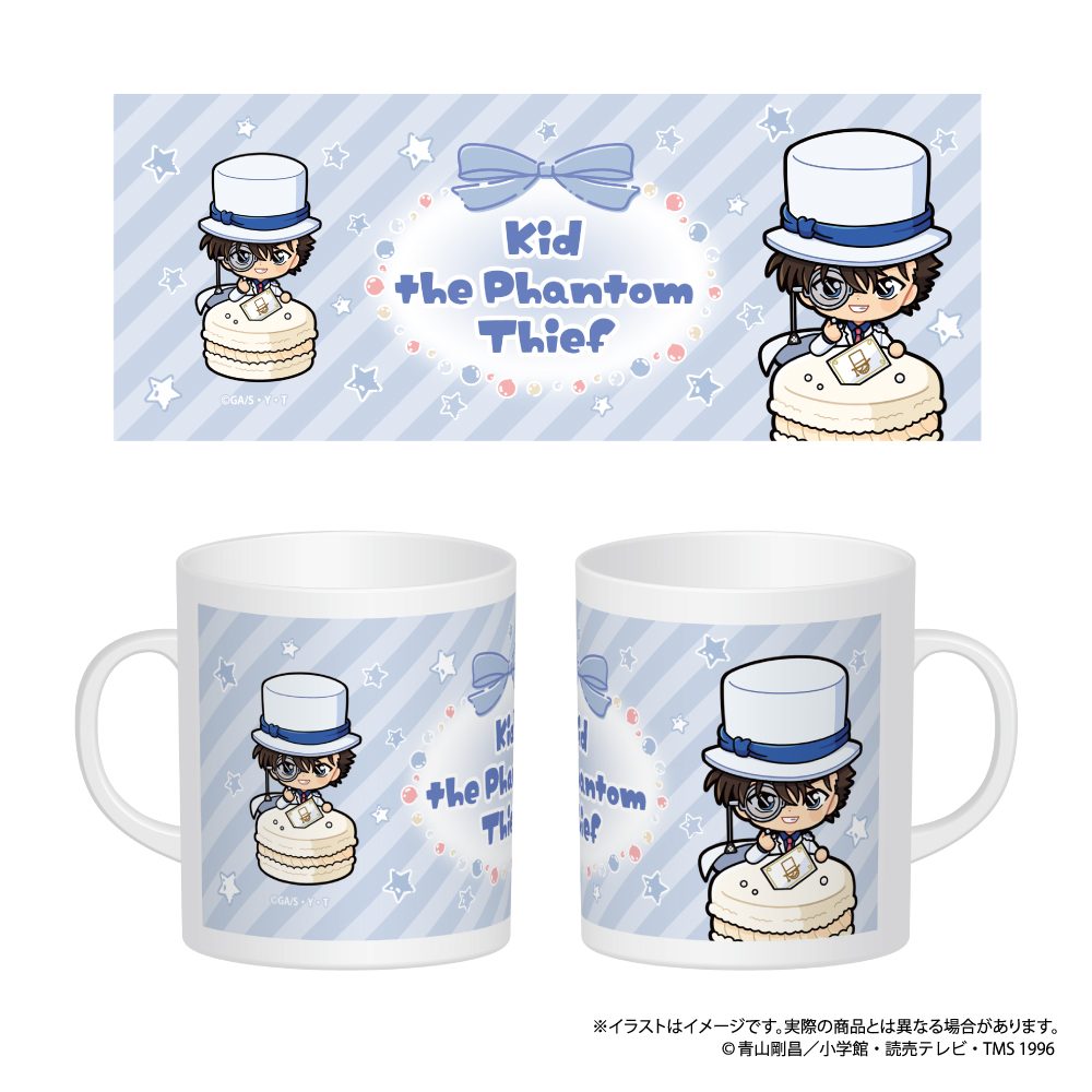 名探偵コナン マグカップ 怪盗キッドSD(マカロンVol.2) ("Detective Conan" Mug Kaito Kid SD (Macaron Vol. 2))