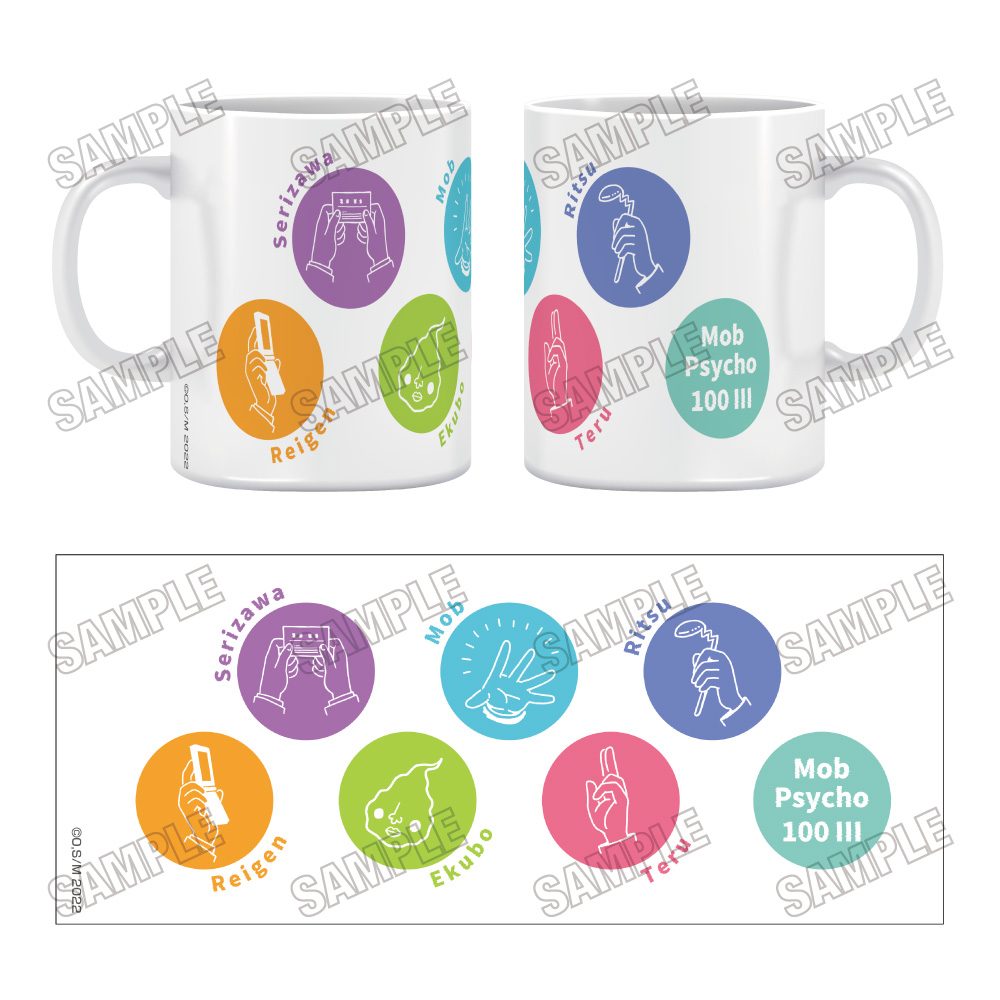 モブサイコ100 III マグカップ ("Mob Psycho 100 III" Mug)