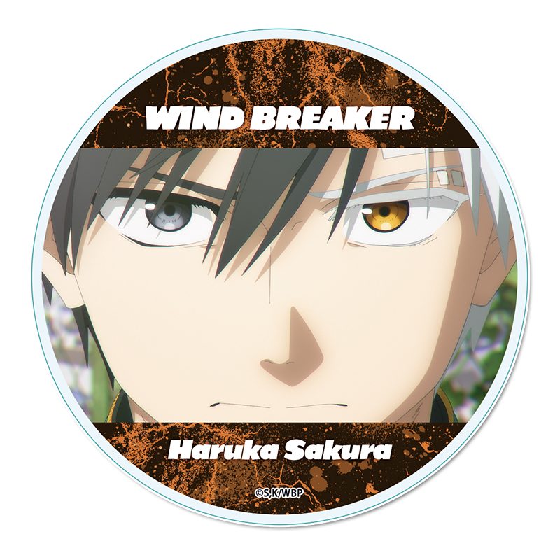 WIND BREAKER アクリルコースター A ("Wind Breaker" Acrylic Coaster A)