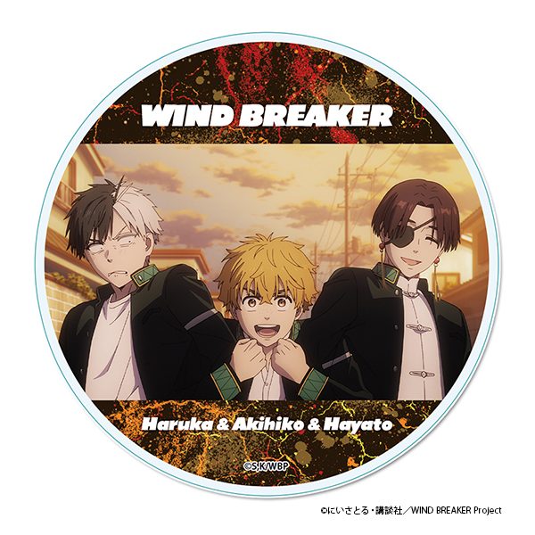 WIND BREAKER アクリルコースター C ("Wind Breaker" Acrylic Coaster C)