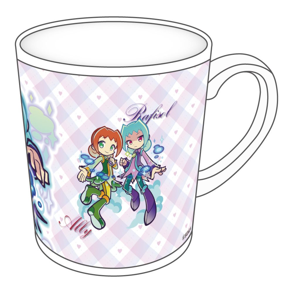 ぷよぷよ めぐりあうマグカップ アリィ&ラフィソル ("Puyo Puyo" Meguriau Mug Ally & Rafisol)