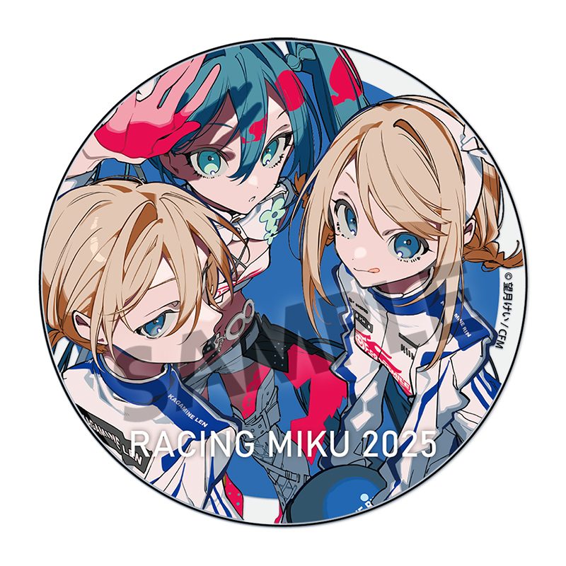 レーシングミク 2025 Rd.2 FUJI Ver. アクリルコースター (Racing Miku 2025 Rd.2 FUJI Ver. Acrylic Coaster)