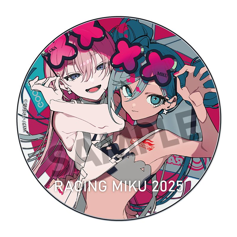 レーシングミク 2025 Rd.3 SEPANG Ver. アクリルコースター (Racing Miku 2025 Rd.3 SEPANG Ver. Acrylic Coaster)