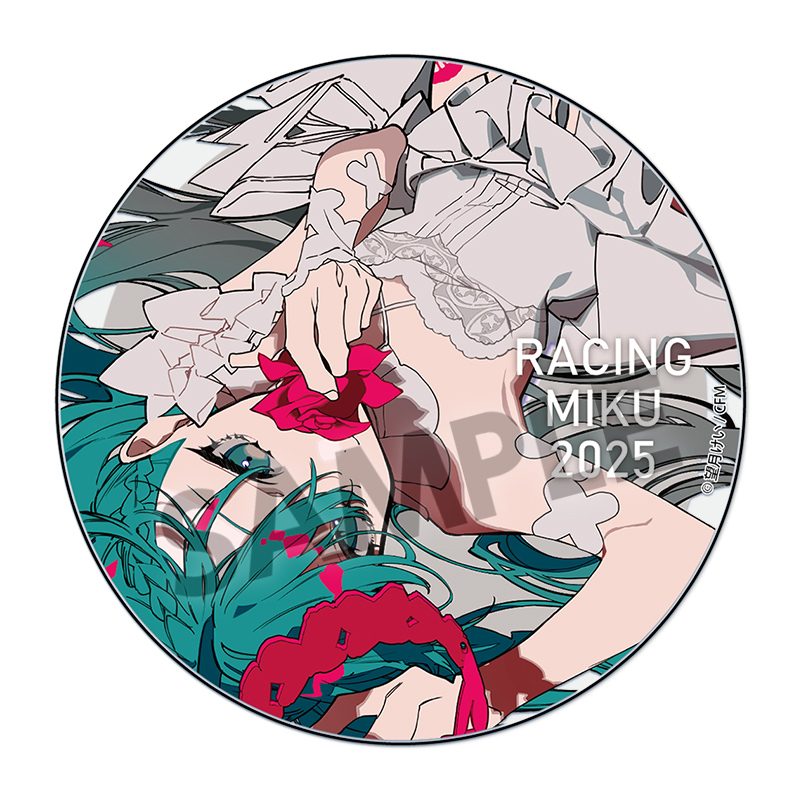 レーシングミク 2025 Rd.4 FUJI Ver. アクリルコースター (Racing Miku 2025 Rd.4 FUJI Ver. Acrylic Coaster)