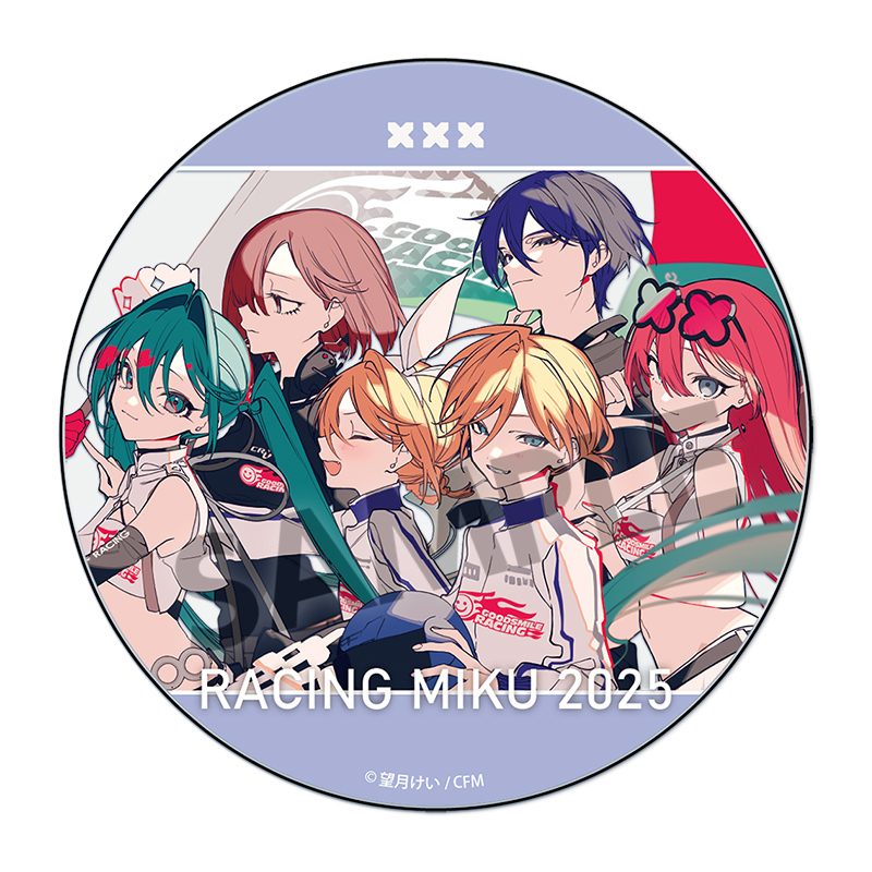 レーシングミク 2025 Rd.8 MOTEGI Ver. アクリルコースター (Racing Miku 2025 Rd.8 MOTEGI Ver. Acrylic Coaster)