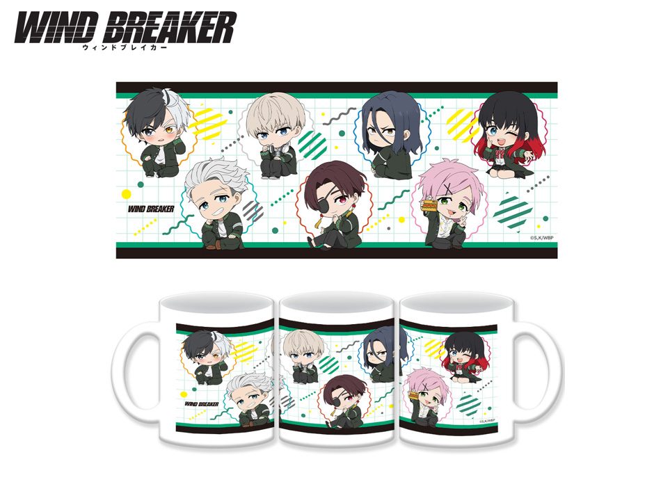 WIND BREAKER マグカップ ("Wind Breaker" Mug)
