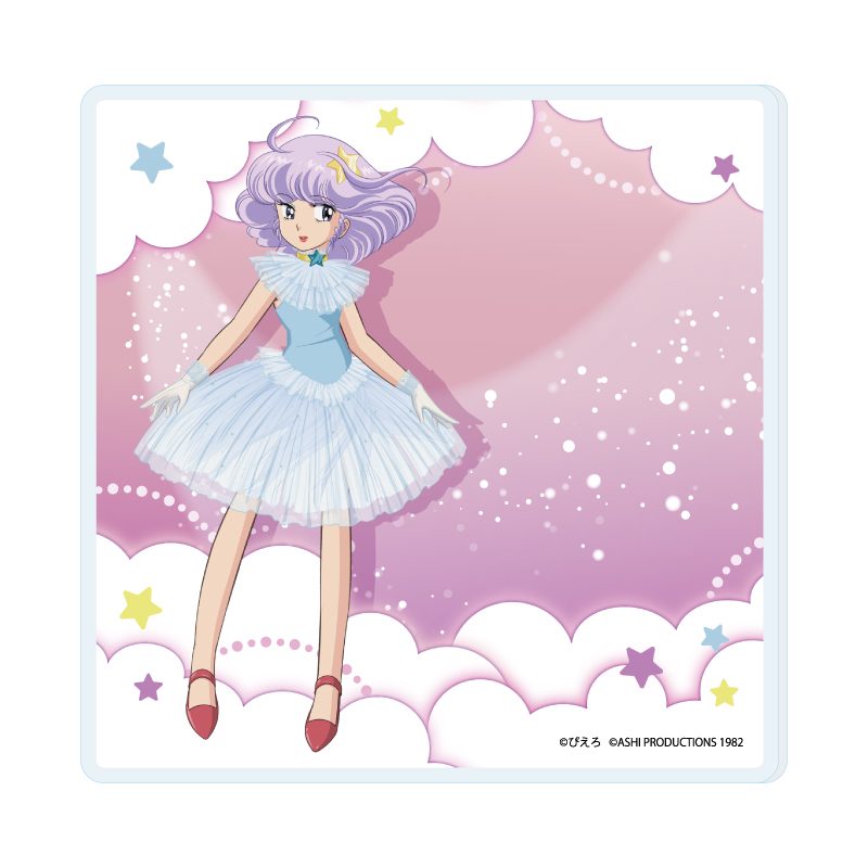 アクリルコースター 魔法の天使クリィミーマミ×魔法のプリンセス ミンキーモモ 01 クリィミーマミ(公式イラスト) (Acrylic Coaster "Creamy Mami, the Magic Angel" x "Magical Princess Minky Momo" 01 Creamy Mami (Official Illustration))