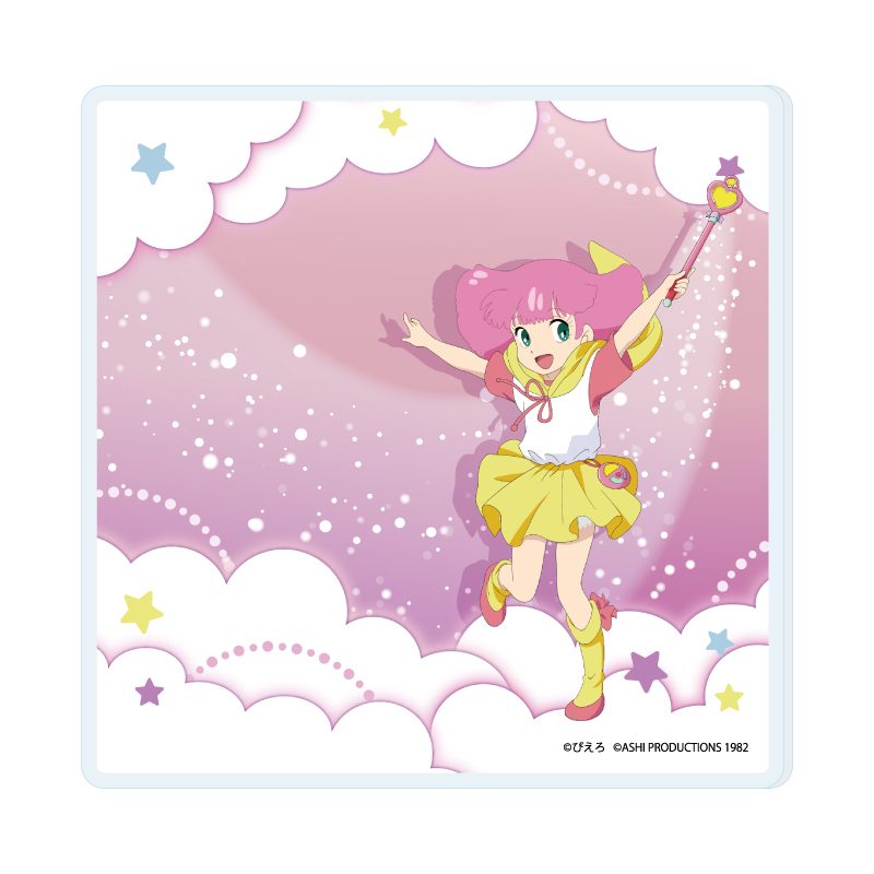 アクリルコースター 魔法の天使クリィミーマミ×魔法のプリンセス ミンキーモモ 02 ミンキーモモ(公式イラスト) (Acrylic Coaster "Creamy Mami, the Magic Angel" x "Magical Princess Minky Momo" 02 Minky Momo (Official Illustration))