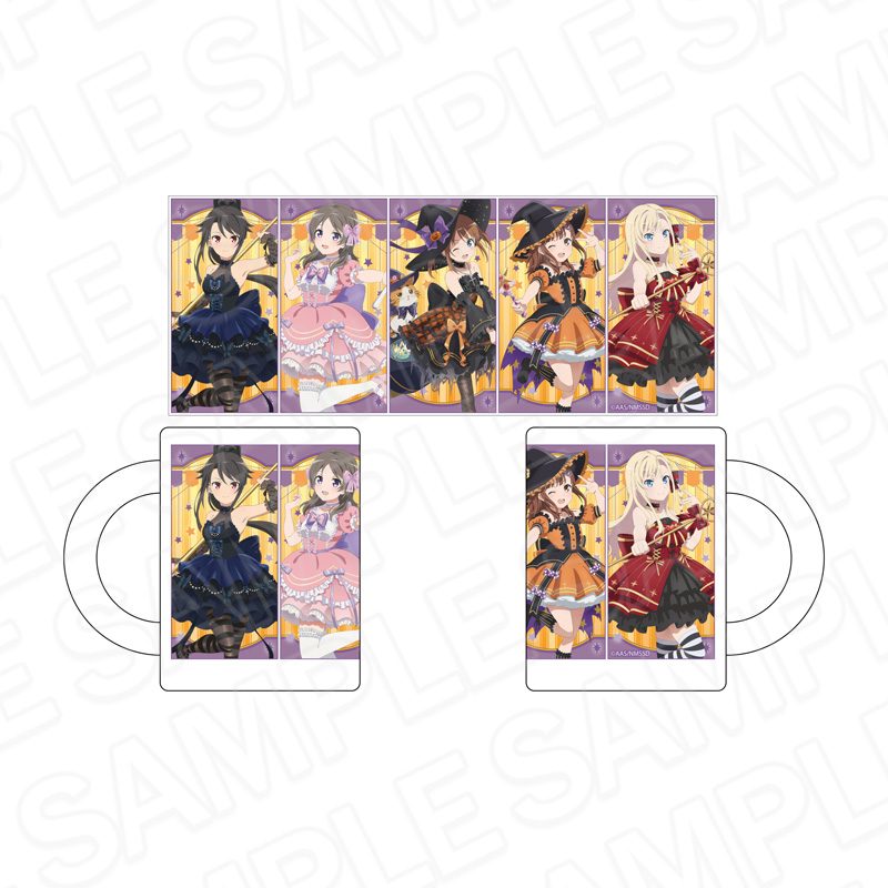 劇場版 ハイスクール・フリート マグカップ 2025ハロウィンVer. ("High School Fleet The Movie" Mug 2025 Halloween Ver.)