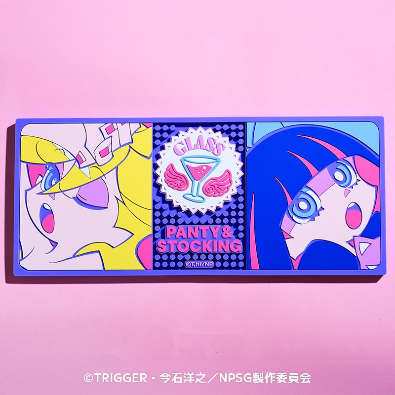 New PANTY & STOCKING with GARTERBELT ラバーカウンターマット ("New Panty & Stocking with Garterbelt" Rubber Counter Mat)