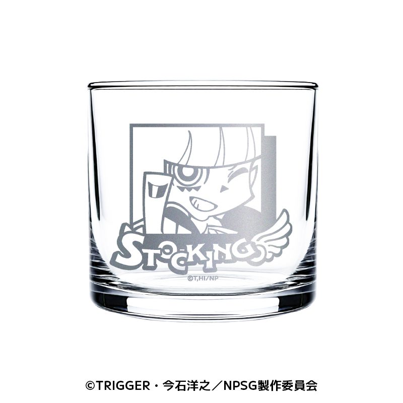 New PANTY & STOCKING with GARTERBELT ロックグラス ストッキング ("New Panty & Stocking with Garterbelt" Rocks Glass Stocking)