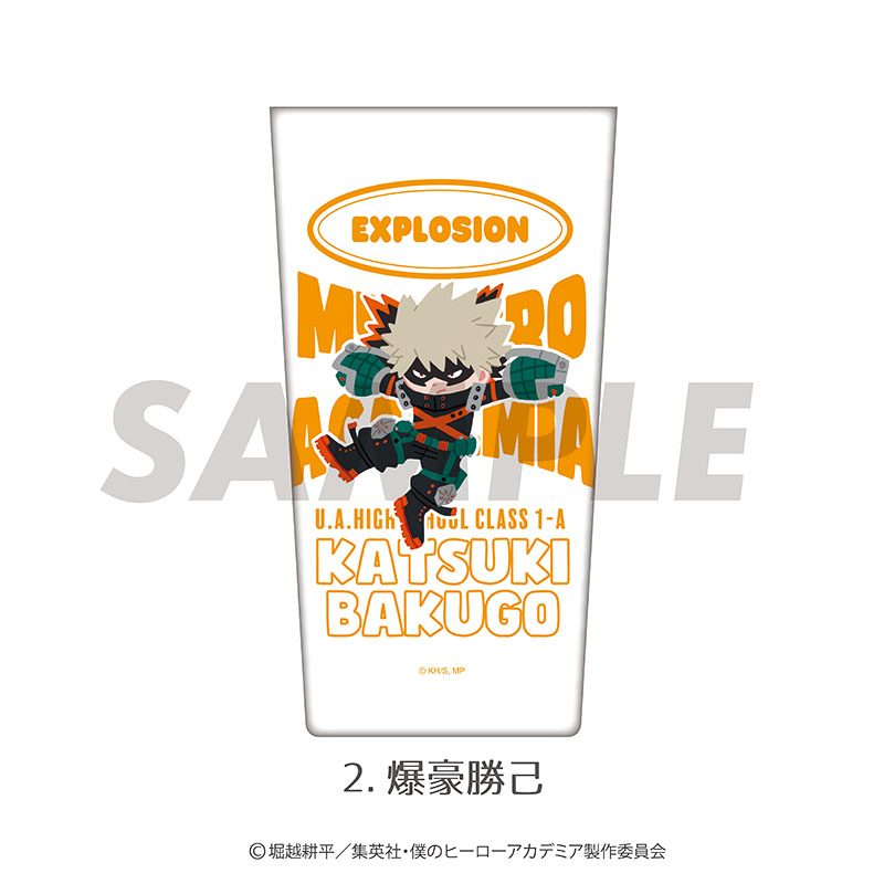 僕のヒーローアカデミア ステンレスサーモタンブラー 02 爆豪勝己 ("My Hero Academia" Stainless Steel Thermo Tumbler 02 Bakugo Katsuki)