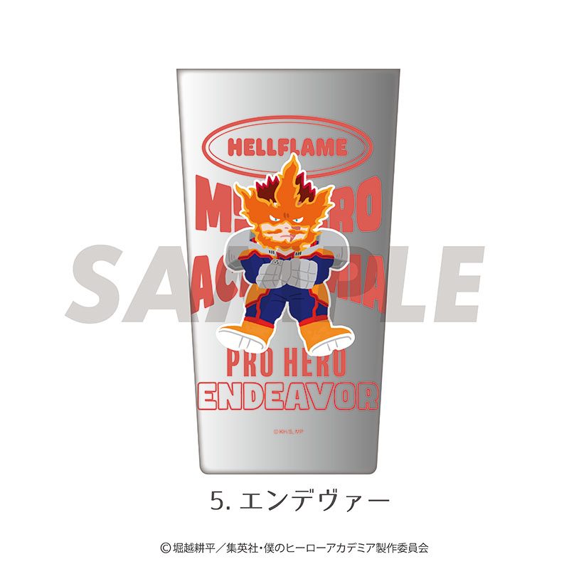 僕のヒーローアカデミア ステンレスサーモタンブラー 05 エンデヴァー ("My Hero Academia" Stainless Steel Thermo Tumbler 05 Endeavor)