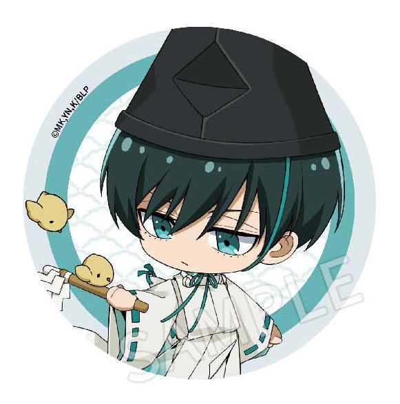 AFORCE×DRAGON HORSE ブルーロック (平安時代Ver.) アクリルコースター 糸師凛 (AFORCE x DRAGON HORSE "BLUE LOCK" (HEIAN PERIOD VER.) ACRYLIC COASTER ITOSHI RIN)
