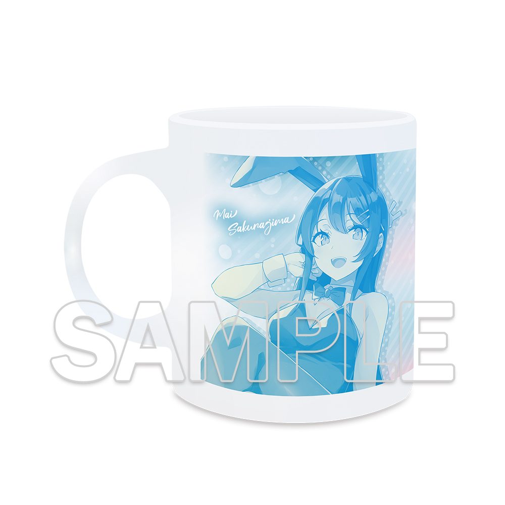 電撃文庫 青春ブタ野郎シリーズ 10周年記念描き下ろしマグカップ (Dengeki Bunko "Rascal Does Not Dream" Series 10th Anniversary Original Illustration Mug)