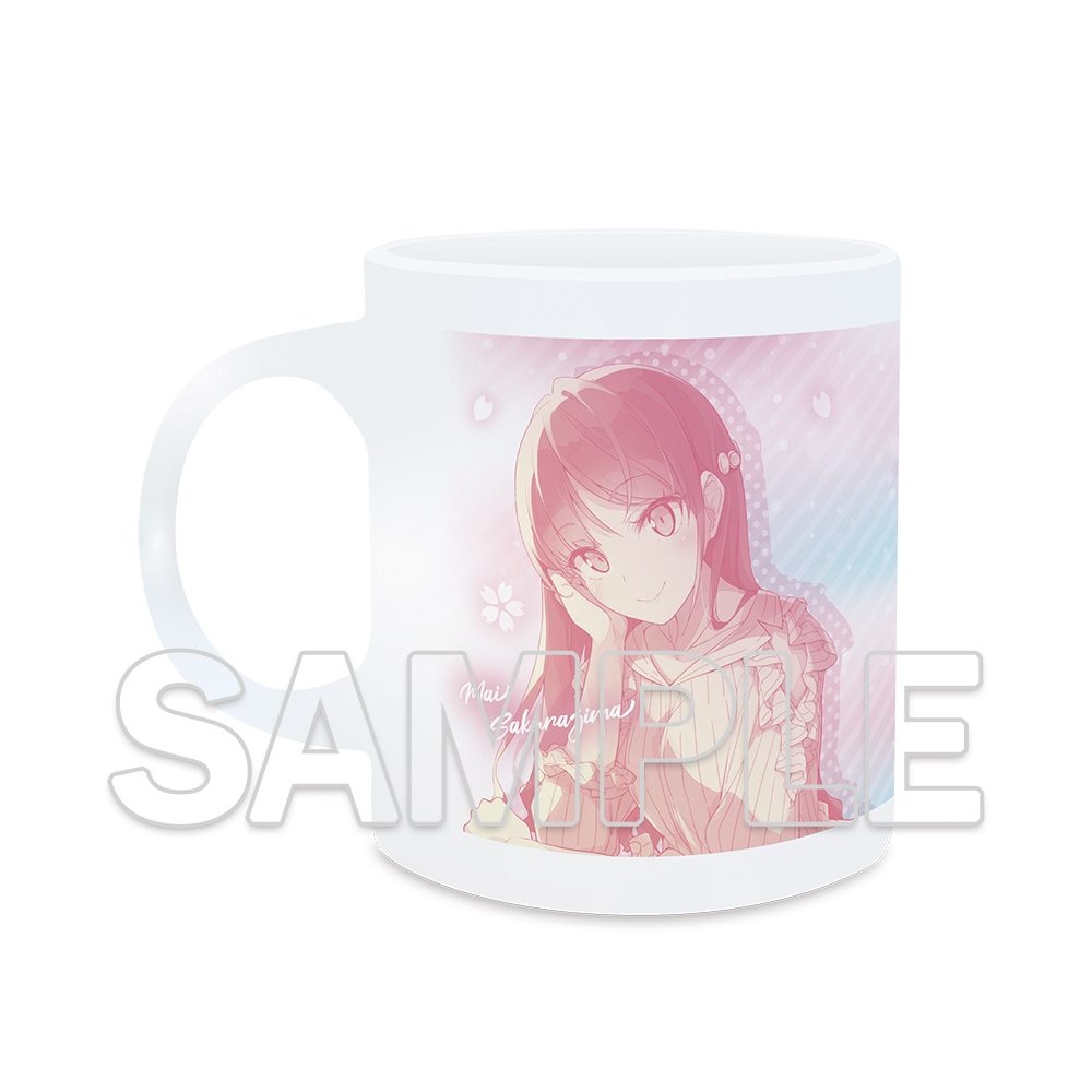 青春ブタ野郎はサンタクロースの夢を見ない 制作決定ビジュアル マグカップ ("Rascal Does Not Dream of Santa Claus" Production Decision Visual Mug)