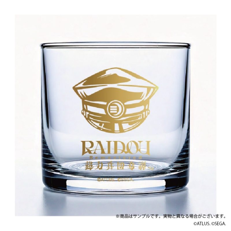 RAIDOU Remastered: 超力兵団奇譚 ロックグラス ("RAIDOU Remastered: The Mystery of the Soulless Army" Rocks Glass)