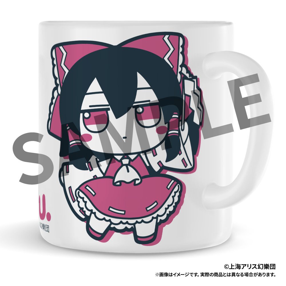 東方Project ふもふもマグカップ 1 ふもふもれいむ。 博麗霊夢 ("Touhou Project" Fumofumo Mug 1 Fumofumo Reimu. Hakurei Reimu)