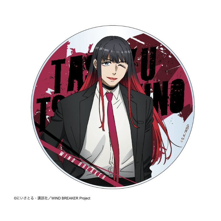 WIND BREAKER アクリルコースター スーツVer. 椿野佑 ("Wind Breaker" Acrylic Coaster Suit Ver. Tsubakino Tasuku)