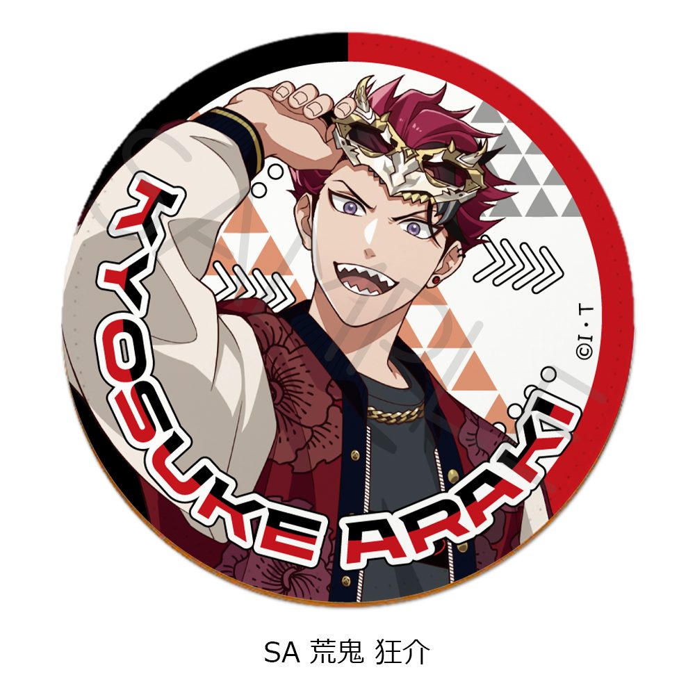ライドカメンズ 第2弾 レザーコースター SA 荒鬼狂介 ("Ride Kamens" Vol. 2 Leather Coaster SA Araki Kyosuke)