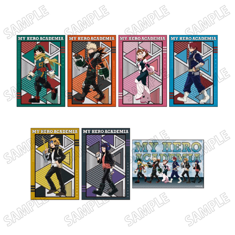 僕のヒーローアカデミア 描き下ろしビジュアルカードセット 行進Ver. ("My Hero Academia" Original Illustration Visual Card Set Koushin Ver.)