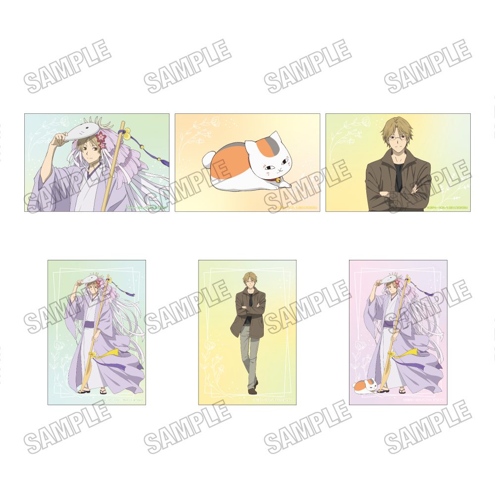 夏目友人帳 描き下ろしイラストカードセット 月分祭Ver. ("Natsume's Book of Friends" Original Illustration Card Set The Moon-Splitting Festival Ver.)