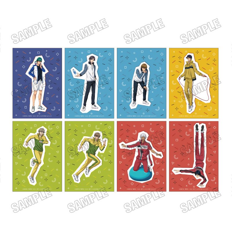 新テニスの王子様 描き下ろしブロマイドセット 冬のトレーニングVer. ("New The Prince of Tennis" Original Illustration Bromide Set Winter Training Ver.)