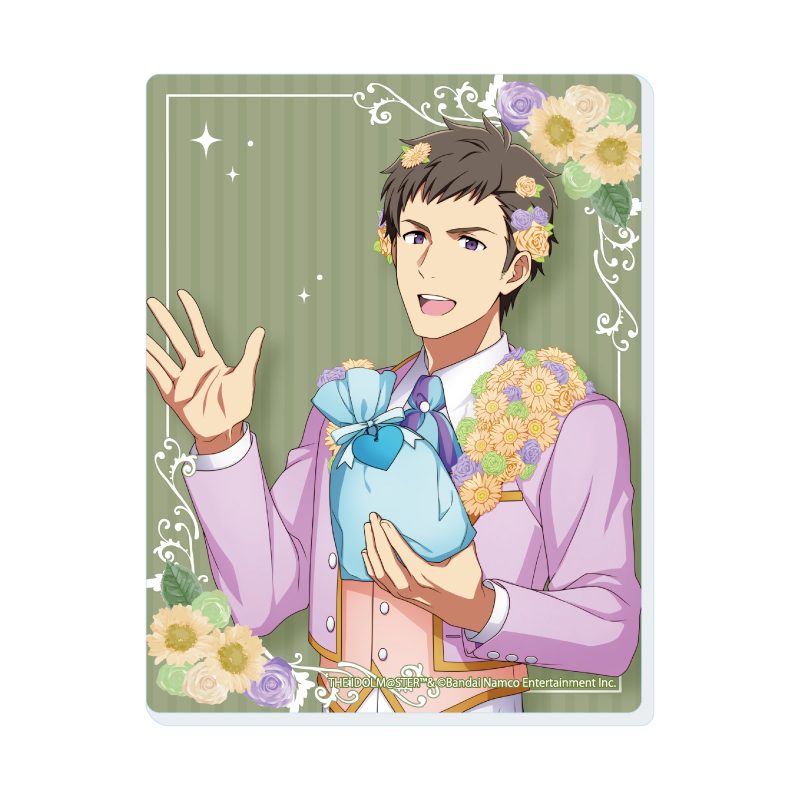 アクリルカード アイドルマスター SideM 16 信玄誠司 ホワイトデーライブ2022(公式イラスト) (Acrylic Card "The Idolmaster SideM" 16 Shingen Seiji White Day Live 2022 (Official Illustration))