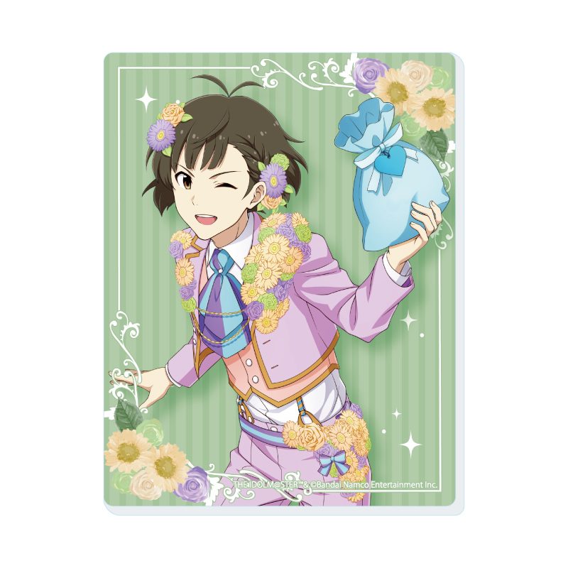 アクリルカード アイドルマスター SideM 19 秋月涼 ホワイトデーライブ2022(公式イラスト) (Acrylic Card "The Idolmaster SideM" 19 Akizuki Ryo White Day Live 2022 (Official Illustration))