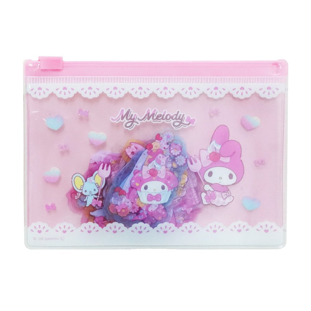 サンリオキャラクターズ Fancy Snacks & Sweets フレークステッカー マイメロディ 8203-630 (Sanrio Characters Fancy Snacks & Sweets Flake Sticker My Melody 8203-630)